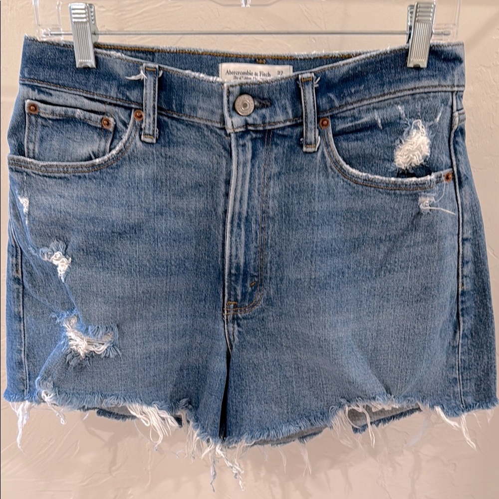 Abercrombie & Fitch 4” Mom short high rise